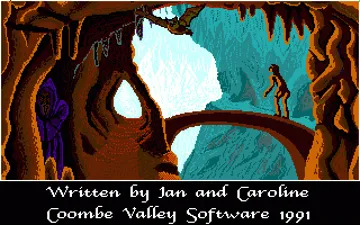 Cave Maze screen shot title